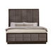 Five Star Furniture - Durango Eastern King Upholstered Bed Smoked Peppercorn and Grey image