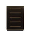 Five Star Furniture - Durango 5-drawer Chest Smoked Peppercorn image