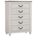 Five Star Furniture - Stillwood 5-drawer Chest Vintage Linen image