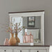 Five Star Furniture - Hillcrest Rectangular Dresser Mirror Dark Rum and White image