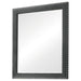 Five Star Furniture - Melody Rectangular Upholstered Dresser Mirror Grey image