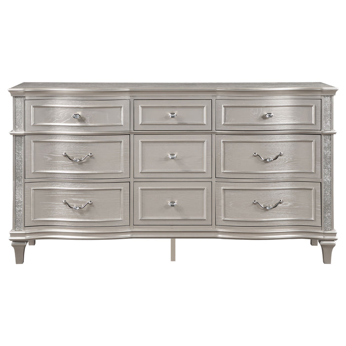 Five Star Furniture - Evangeline 9-drawer Dresser Silver Oak