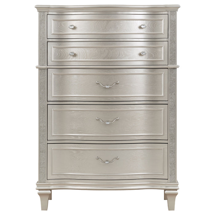 Five Star Furniture - Evangeline 6-drawer Chest Silver Oak