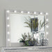 Five Star Furniture - Eleanor Metallic Rectangular Dresser Mirror with Light image