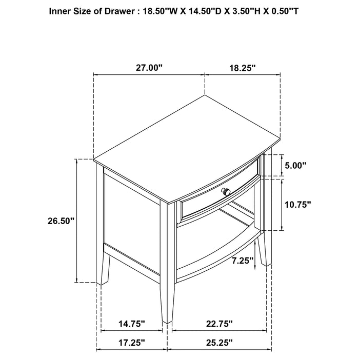 Five Star Furniture - Bexhill Nightstand