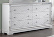 Five Star Furniture - Eleanor Rectangular 6-drawer Dresser White image