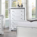 Five Star Furniture - Eleanor Rectangular 5-drawer Chest White image