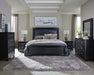 Five Star Furniture - Penelope 4-piece Eastern King Bedroom Set Midnight Star and Black image