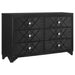 Five Star Furniture - Penelope 6-drawer Dresser Black image