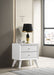 Five Star Furniture - Janelle 2-drawer Nightstand White image