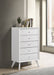 Five Star Furniture - Janelle 5-drawer Chest White image