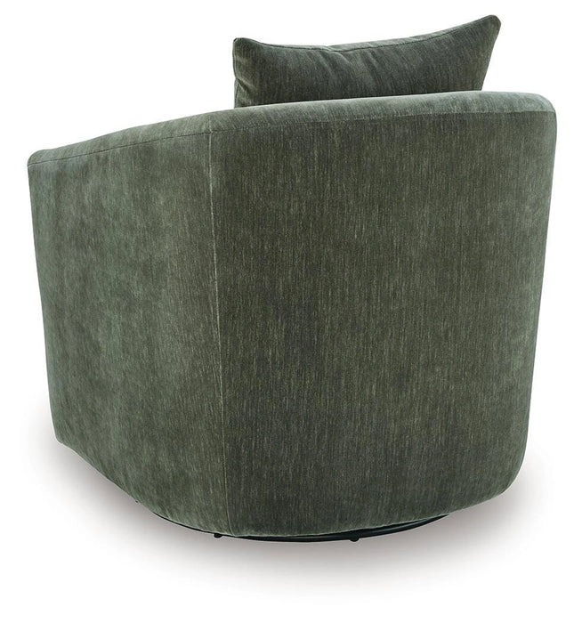 Five Star Furniture - Leastow Swivel Accent Chair