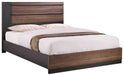 Five Star Furniture - Azalia Rectangular Bed Black and Walnut image