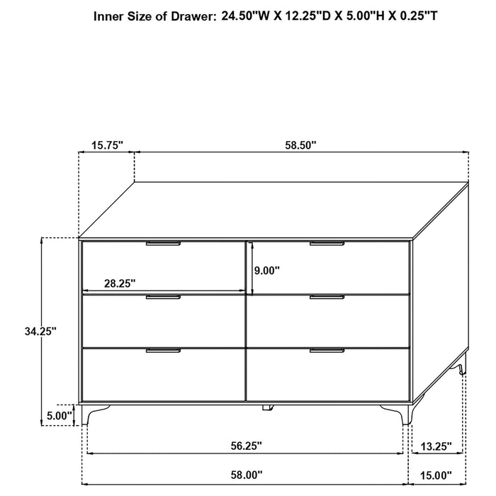 Five Star Furniture - Kendall Bedroom Set