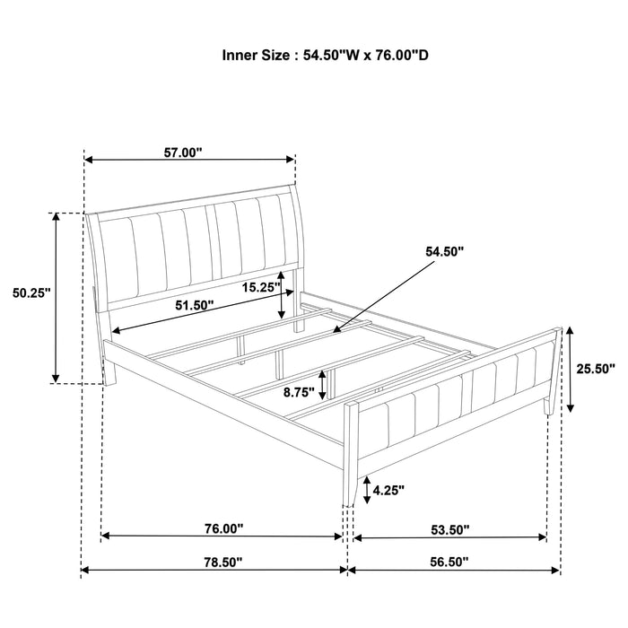 Five Star Furniture - Wilkes Panel Bed