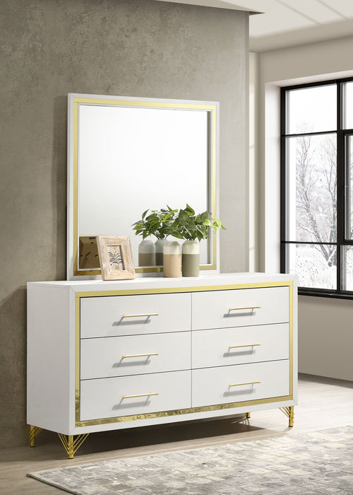 Five Star Furniture - Lucia Dresser with Mirror