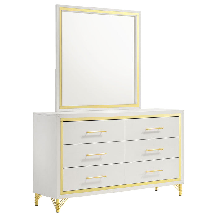 Five Star Furniture - Lucia Dresser with Mirror