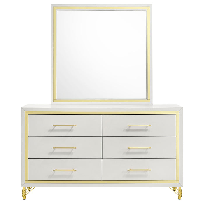 Five Star Furniture - Lucia Dresser with Mirror