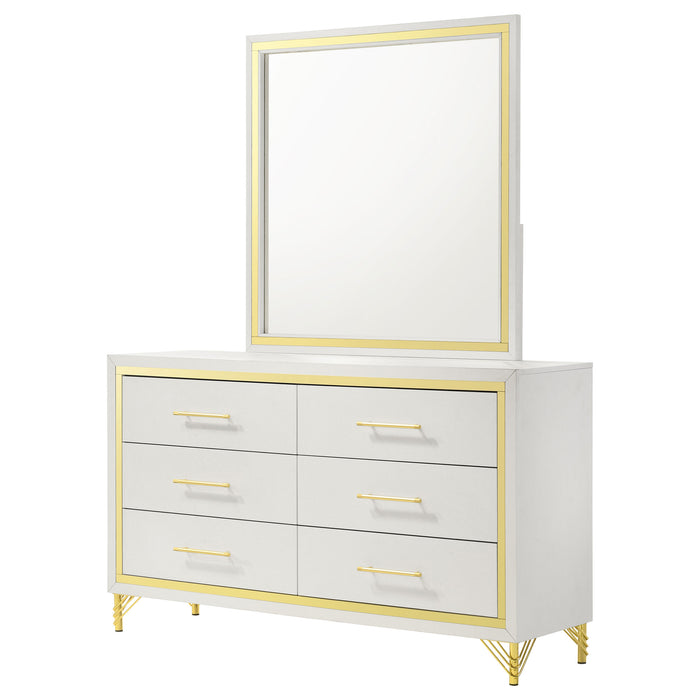 Five Star Furniture - Lucia Dresser with Mirror