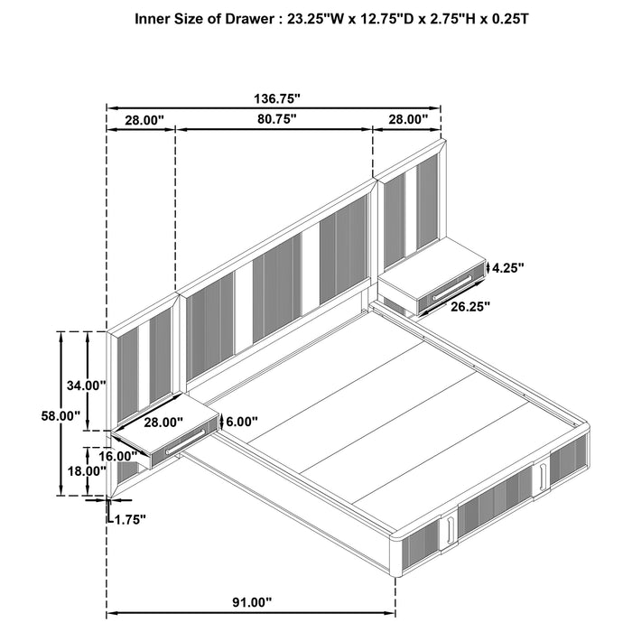 Five Star Furniture - Terrace Bedroom Set
