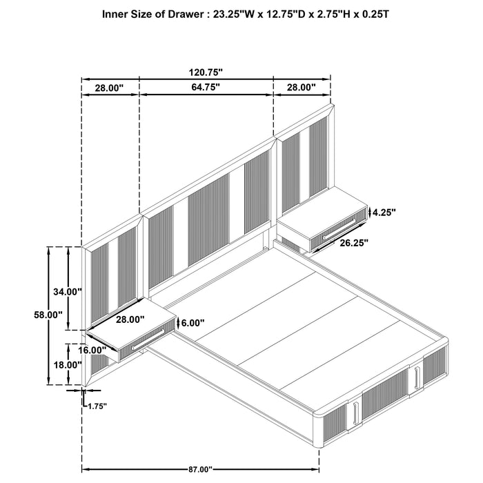 Five Star Furniture - Terrace Bedroom Set