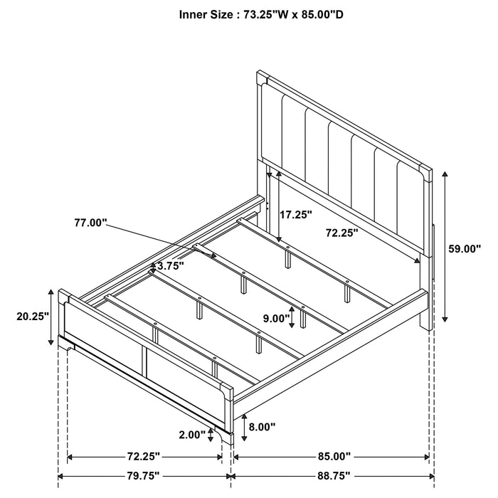 Five Star Furniture - Gran Park Panel Bed
