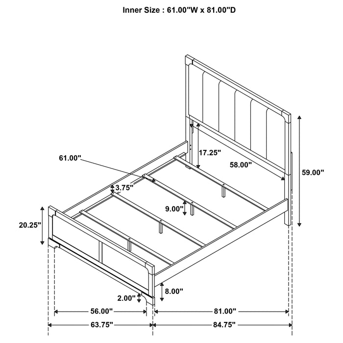 Five Star Furniture - Gran Park Panel Bed