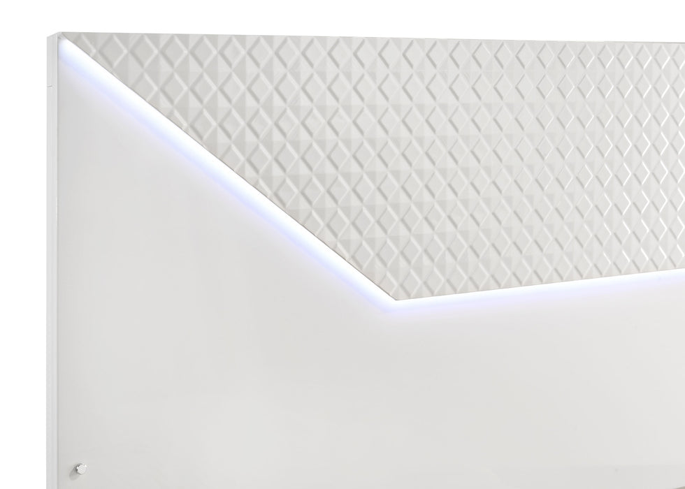 Five Star Furniture - Ives Panel Bed with LED Lighting
