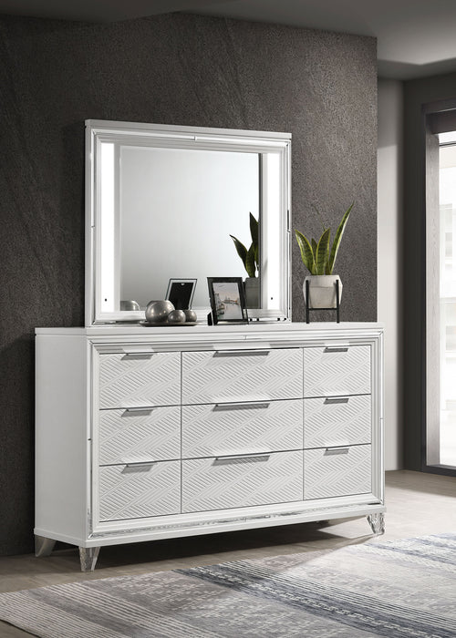 Five Star Furniture - Marmore Dresser with Mirror