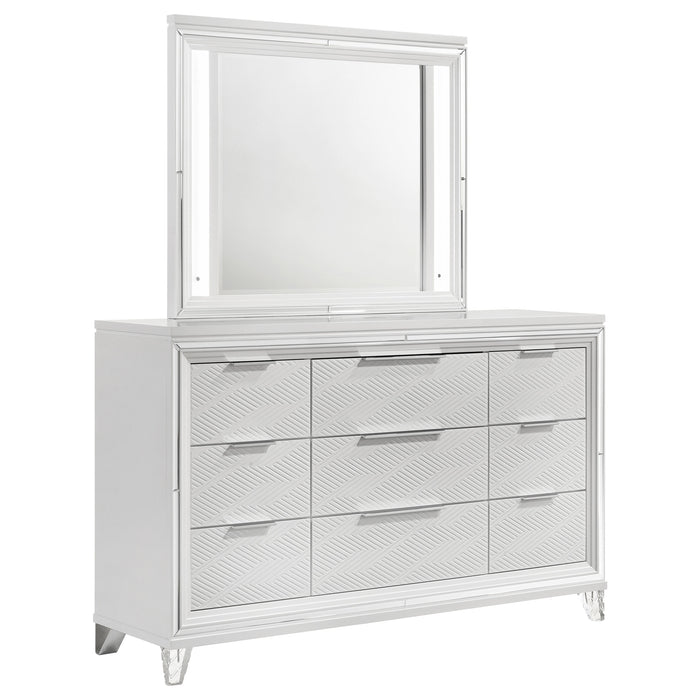Five Star Furniture - Marmore Dresser with Mirror
