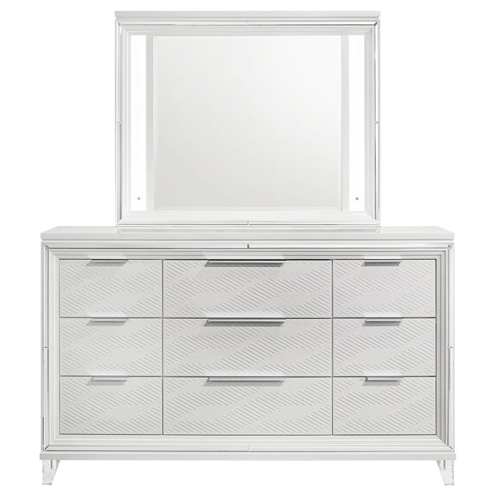 Five Star Furniture - Marmore Dresser with Mirror