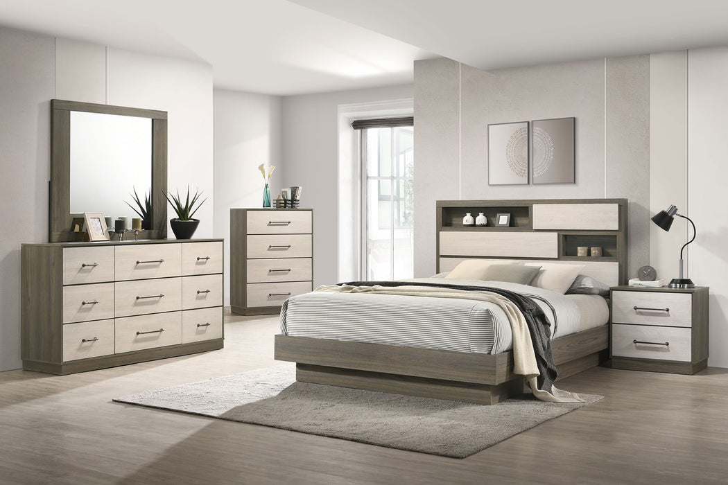 Five Star Furniture - Fenwick Bookcase Platform Bed
