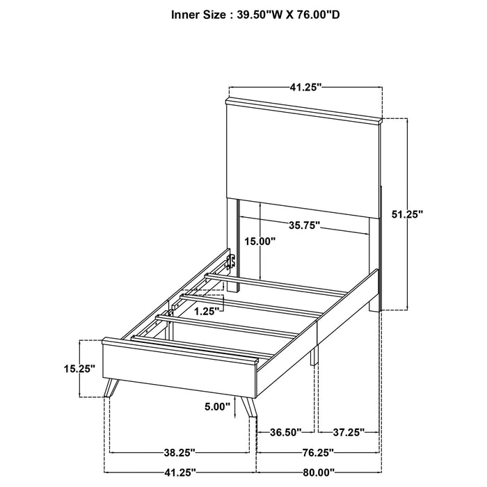 Five Star Furniture - Kaywood Panel Bed