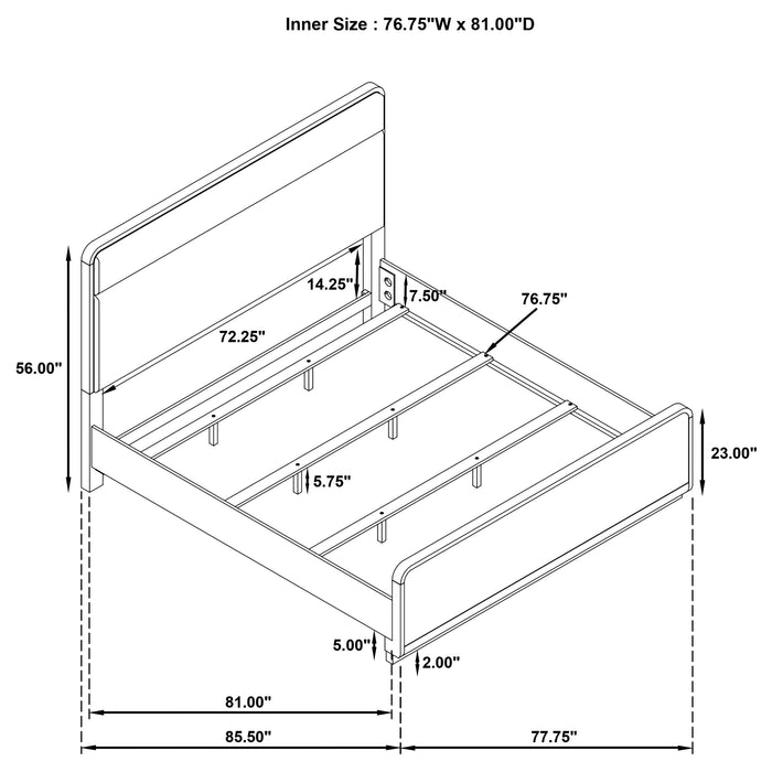 Five Star Furniture - Ladera Panel Bed