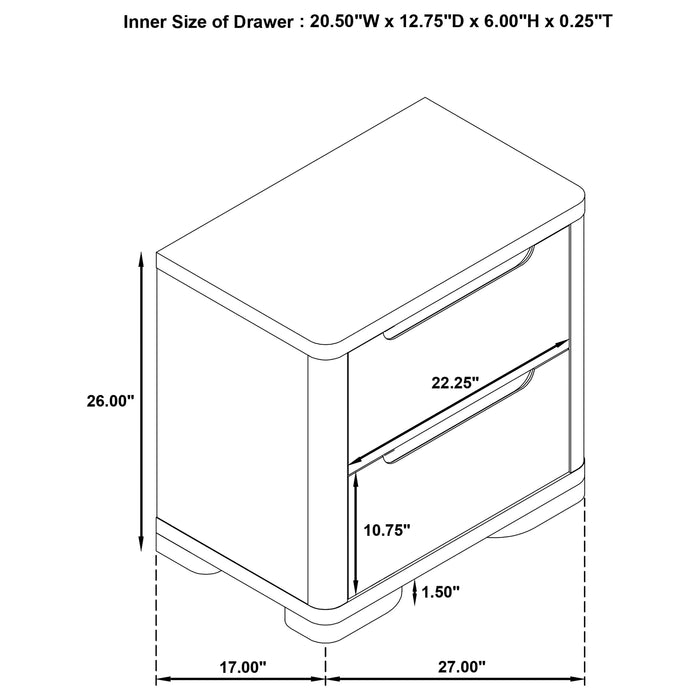 Five Star Furniture - Ladera Nightstand