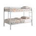 Five Star Furniture - Morgan Twin Over Twin Bunk Bed White image