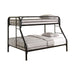 Five Star Furniture - Morgan Twin Over Full Bunk Bed Black image