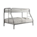 Five Star Furniture - Morgan Twin Over Full Bunk Bed Silver image