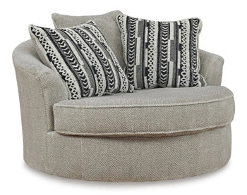 Five Star Furniture - Calnita Oversized Swivel Accent Chair