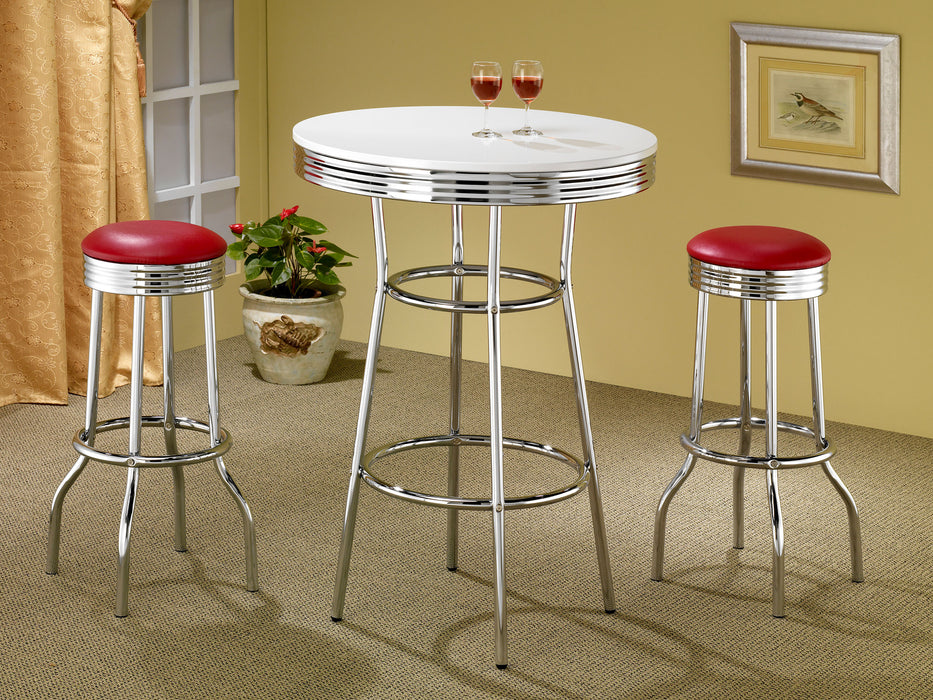 Five Star Furniture - Retro Swivel Bar Stool