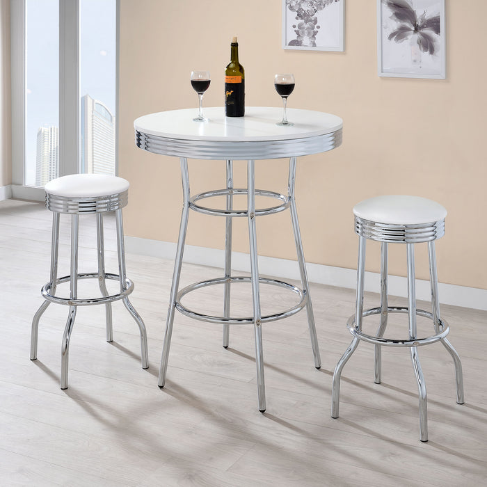 Five Star Furniture - Retro Swivel Bar Stool