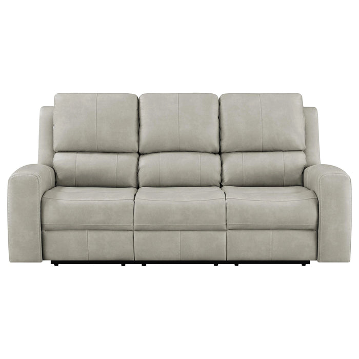 Five Star Furniture - Brickston Triple Power Reclining Sofa