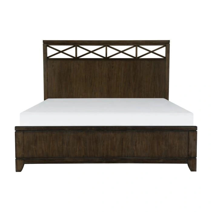 Five Star Furniture - Griggs King Panel Bed in Dark Brown 1669K-1EK*
