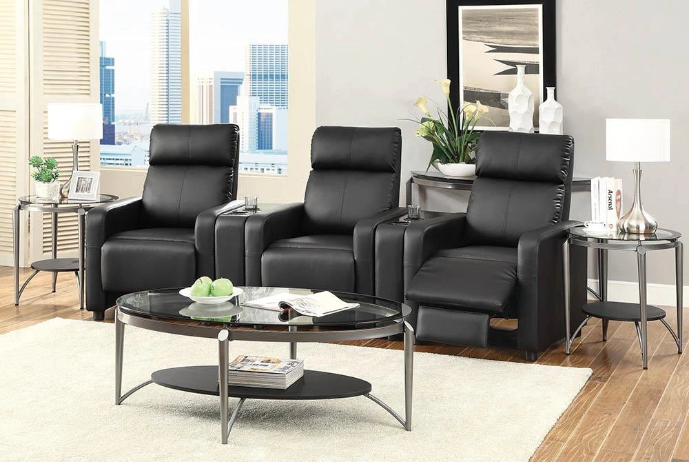 Five Star Furniture - Toohey Home Theater Black Console