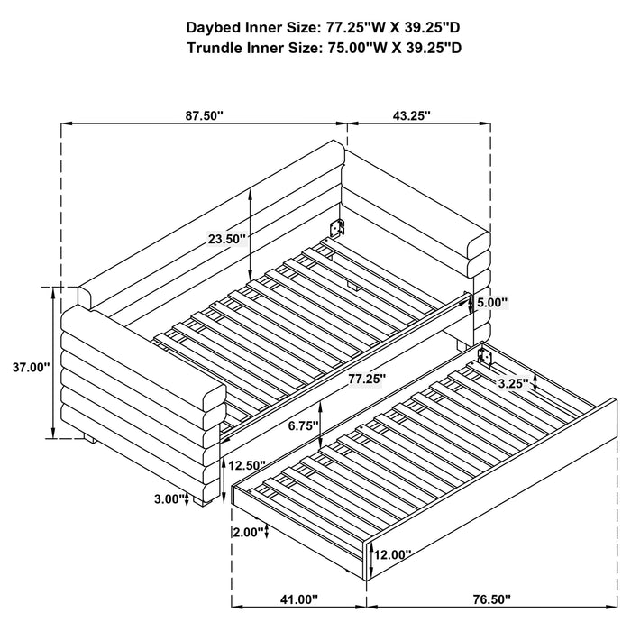 Five Star Furniture - Patricia Daybed with Trundle
