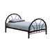 Five Star Furniture - Marjorie Twin Platform Bed Black image