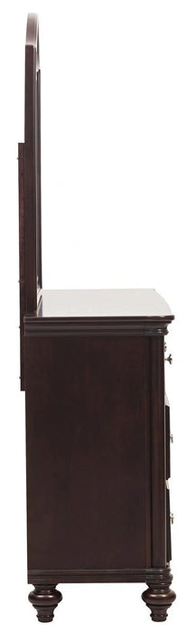 Five Star Furniture - Marston 7 Drawer Dresser in Dark Cherry 2615DC-5