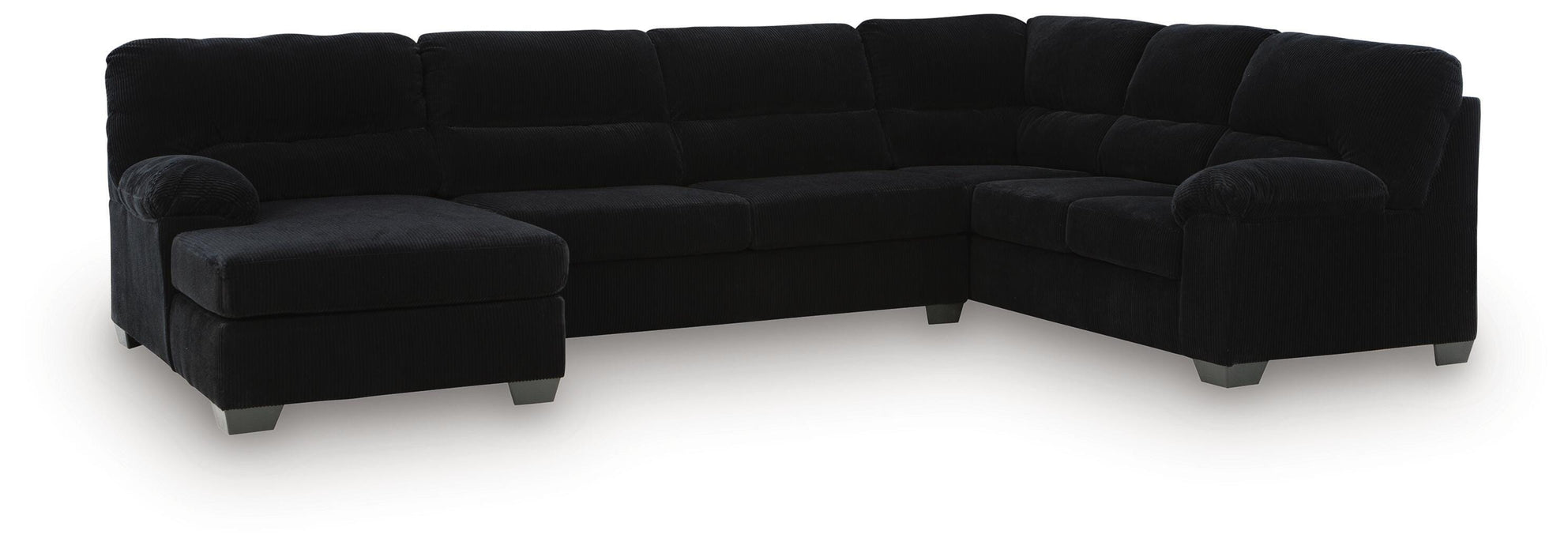 Five Star Furniture - SimpleJoy 3-Piece Sectional w/ Chaise