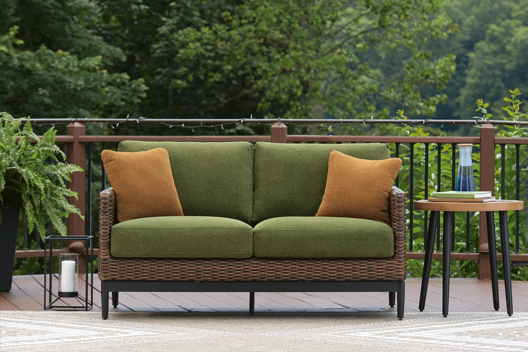 Five Star Furniture - Horizon Hall Outdoor Loveseat with Cushion