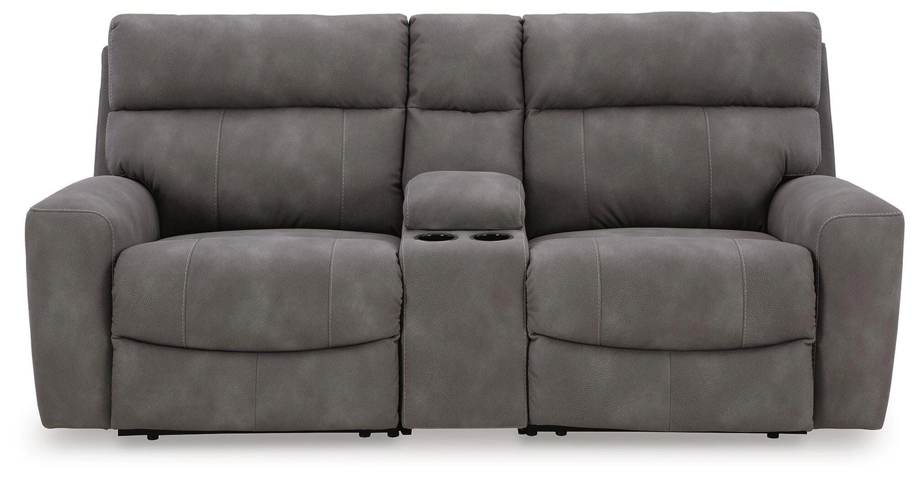Five Star Furniture - Next-Gen DuraPella Power Reclining Sectional Loveseat with Console